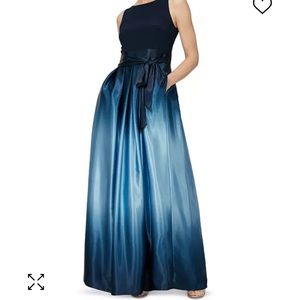 Navy Ombré dress new with tags